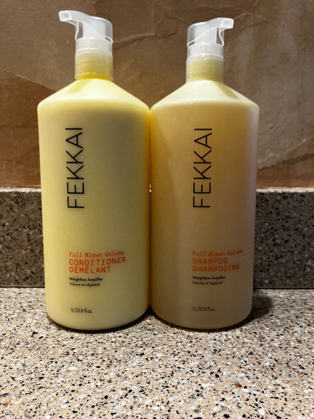 FEKKAI Set of Full Blown Volume Hair Shampoo and Conditioner!! NEW!